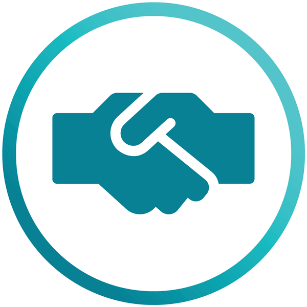 icon of a handshake linking to current Sno-Isle job openings